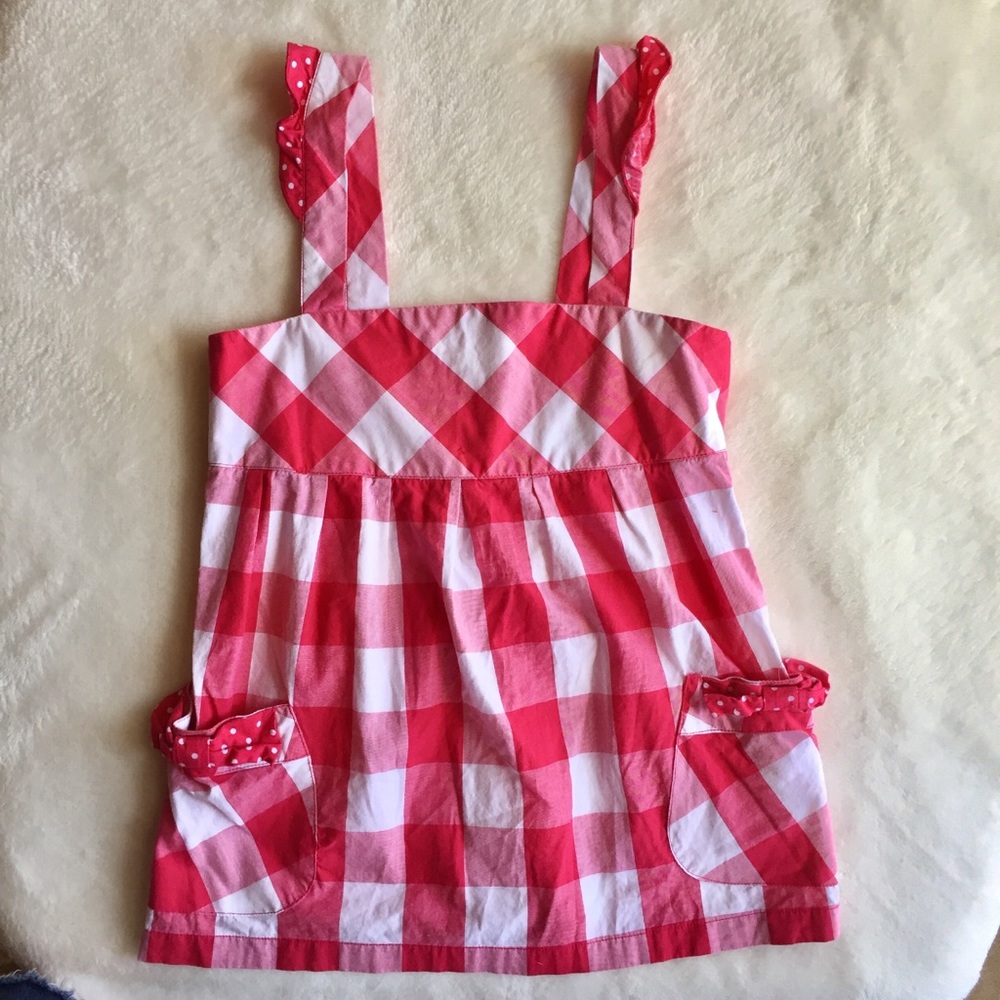 Pumpkin Patch Gingham Top
